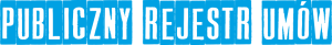 Logo Publiczny Rejestr Umów